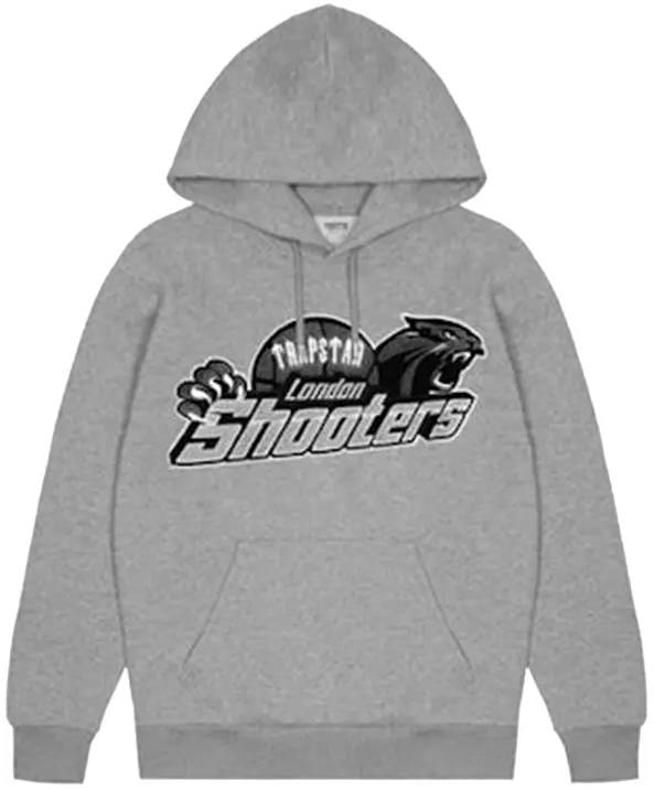 Trapstar Trapstar Shooters HoodieTrapstar Shooters Hoodie Tracksuit 'Grey/Blue' | Apex Nocturne