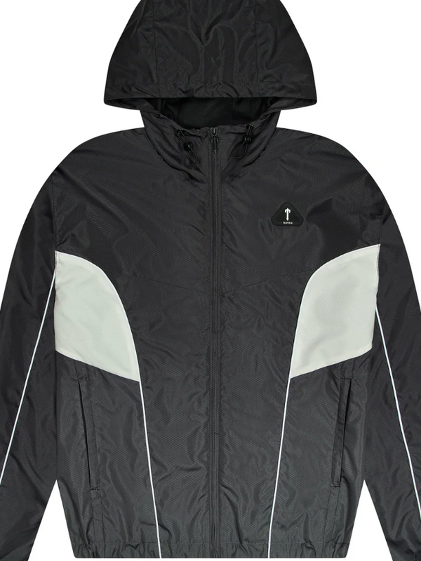 Trapstar Silicone Badge Windbreaker - Black alt view
