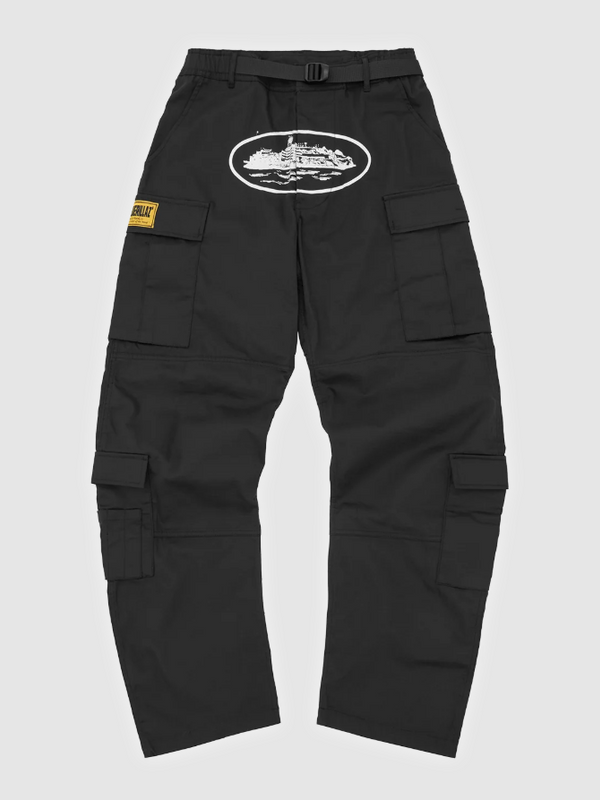 ALCATRAZ CARGO PANT [BLACK]