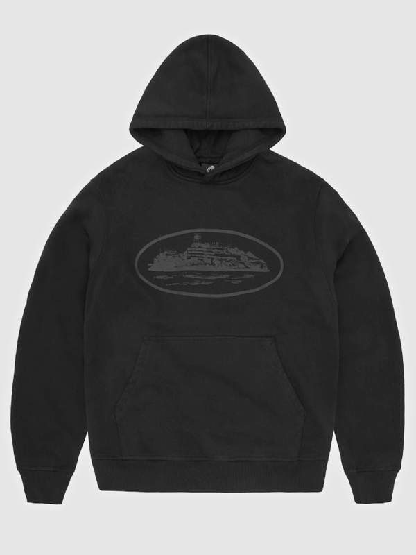 ALCATRAZ HOODIE [TRIPLE BLACK]