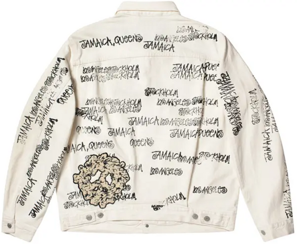 Stussy Stussy x Denim Tears x Our Legacy TTL Denim Jacket 'White' alt view